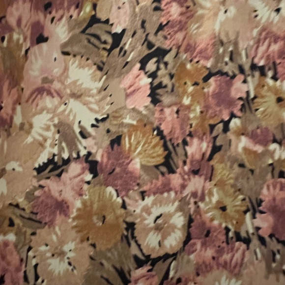 EN SAISON FLORAL BOHO TIE UP CROP TOP BLOUSE - Picture 12 of 14